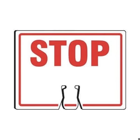 Accuform Traffic Cone Top Warning Sign FBC763